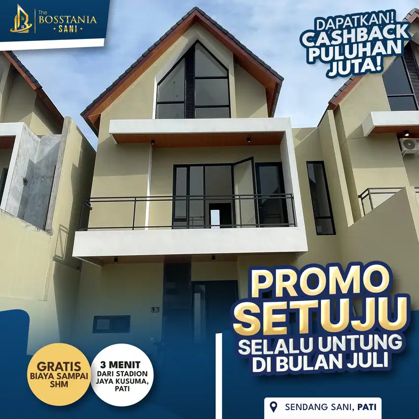Gratis Biaya-Biaya & Booking Fee Cuma 5 Juta! Cuma di Juli Ini!