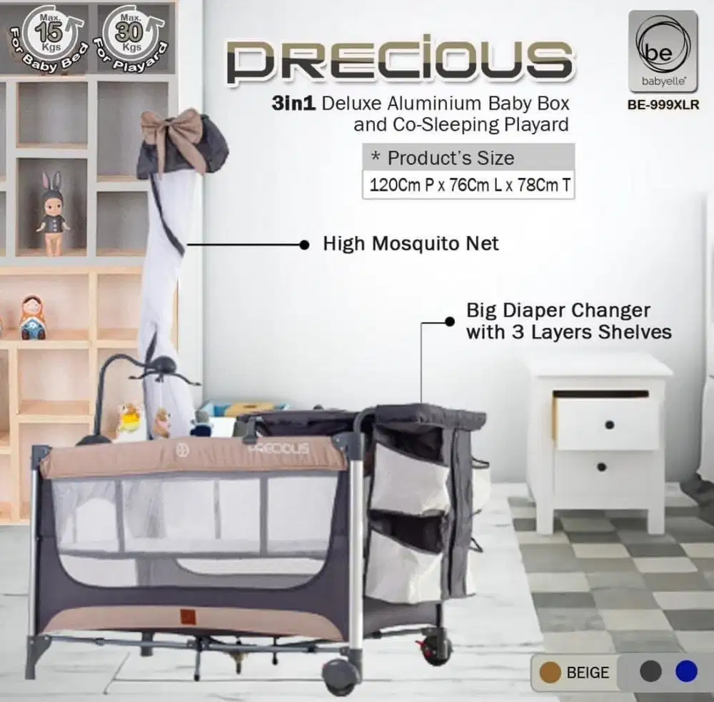 Box Bayi Baru Babyelle Precious 999XLR