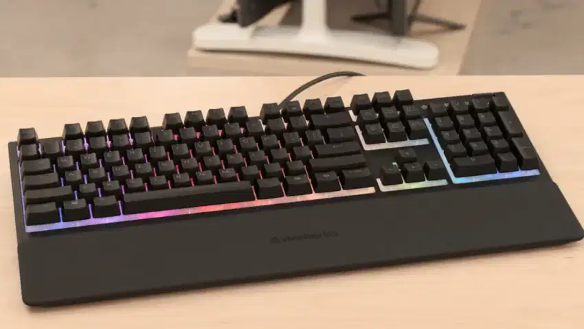 KEYBOARD STEELSERIES APEX 3 FULLSIZE WHISPER QUIET SWITCHES