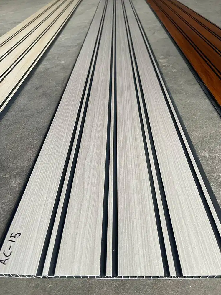 Wood Panel WPC Wall Panel PVC/Wpc Accosustic Aestetic