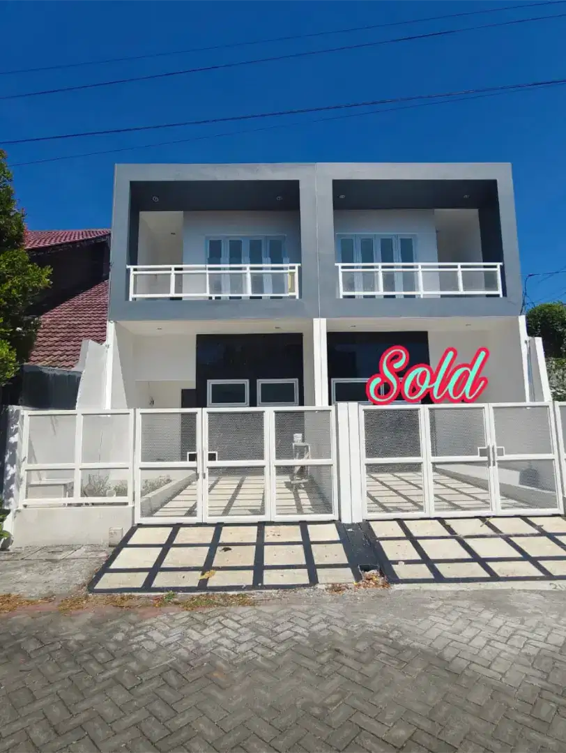 Rumah Baru Gress Tenggilis Surabaya