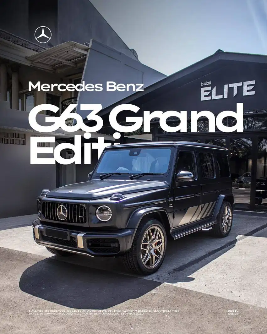 2025 Mercedes-AMG G63 Grand Edition - Limited Edition 1/1000