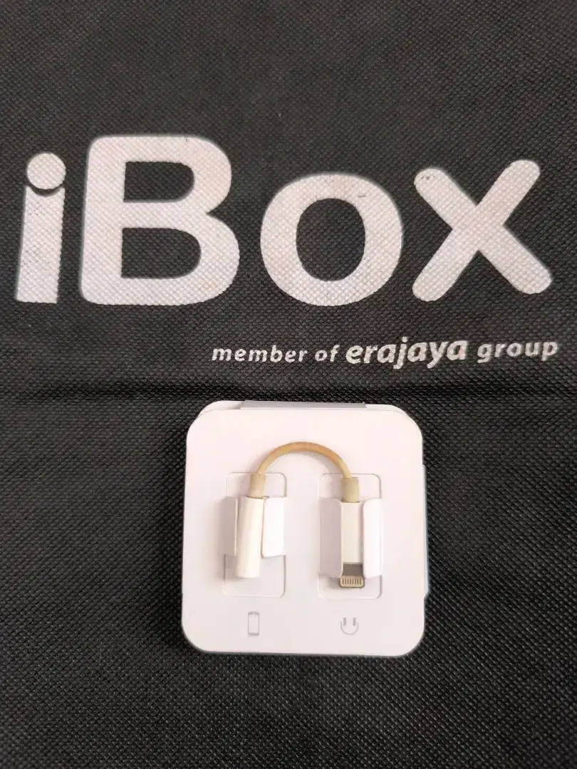 Original iPhone 8+ Lightning headset Jack Adapter bs iphone 12 ipad 9