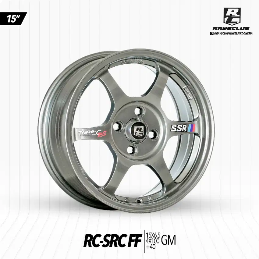 RC-SRC FF ( TYPE - C )  15x6.5 | 4x100 | +40