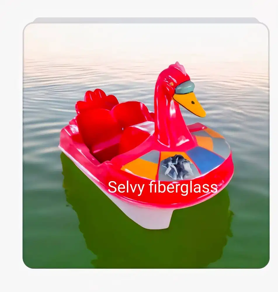 jual sepeda air goess fibrglass bisa custom