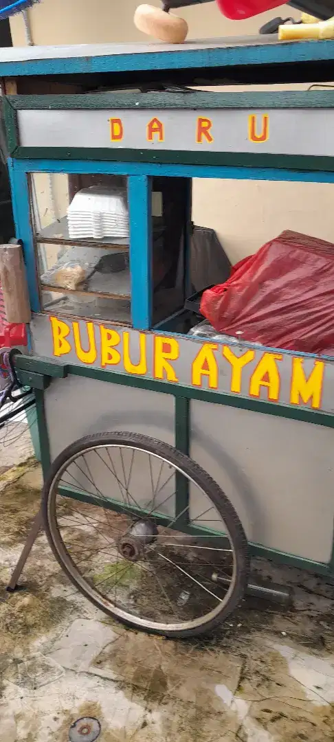 gerobak bubur ayam