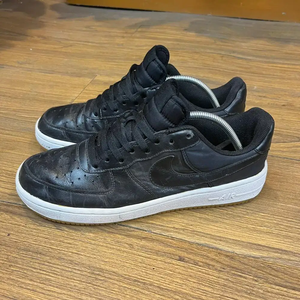 Nike Air Force 1 Low Black Pattern - Size 44