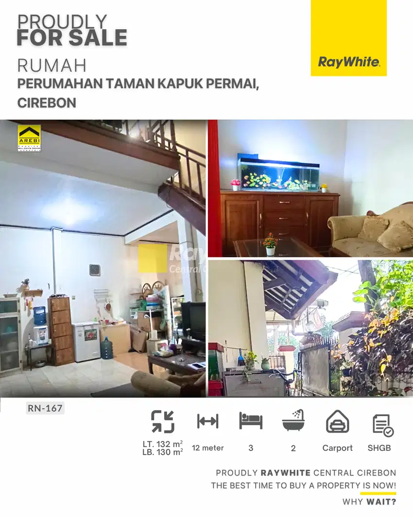 Jual Rumah di dalam Perumahan Taman Kapuk Permai, Cirebon