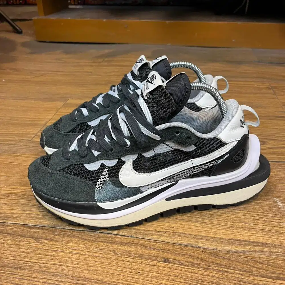 Nike X Sacai Vaporwaffle ‘Black White’ Size 40 Insole 25cm