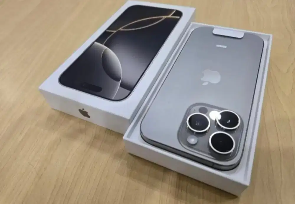 Iphone 16 Pro 128 GB iBox Kondisi Buka Dus Saja Nyaris Baru