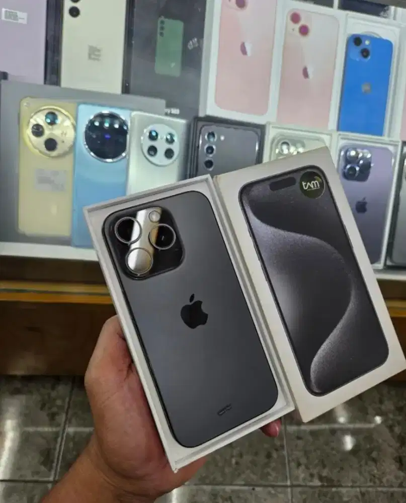 Iphone 15 Pro 128 GB iBox Kondisi Masih Bagus Dan Siap Pakai