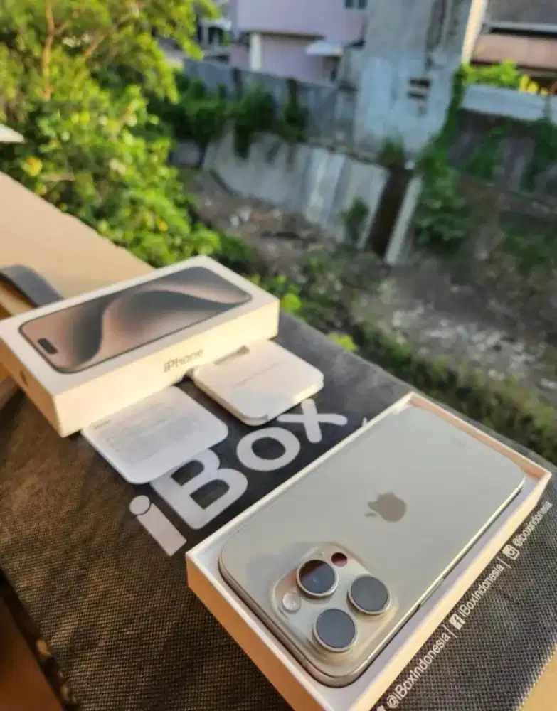 Iphone 15 Pro 128 GB iBox Kondisi Masih Bagus Dan Siap Pakai