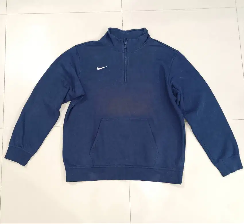Jaket Mens Nike Premier 1/4 Zip Pullover | Navy | Size L
