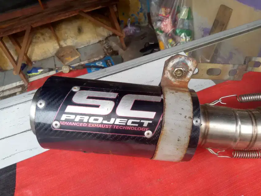 Knalpot Racing universal, copotan Honda beat, bersih jernih ngebass,,,
