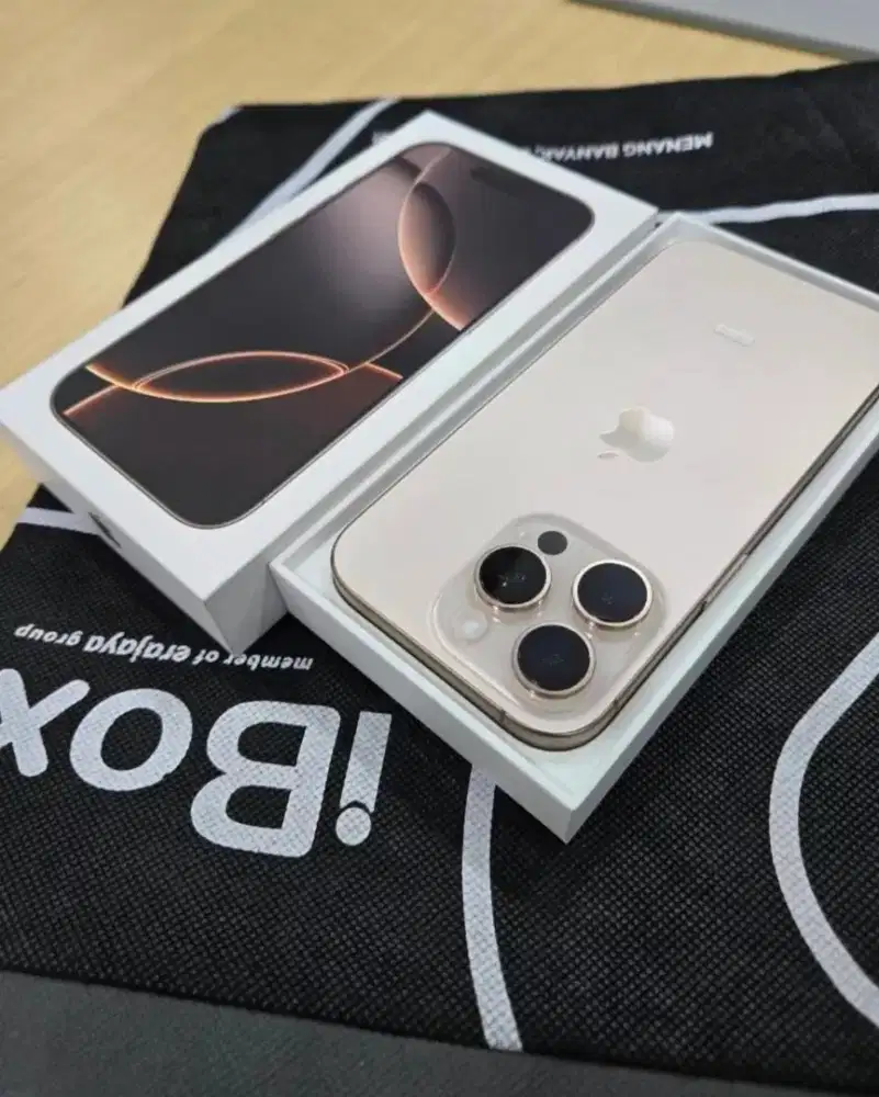 Iphone 16 Pro Max 512 GB iBox Kondisi Buka Dus Saja Nyaris Baru