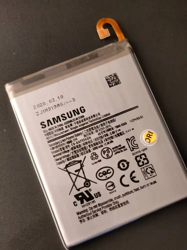 Baterai SAMSUNG M10 / Baterai SAMSUNG A10 / Baterai SAMSUNG A7 2018