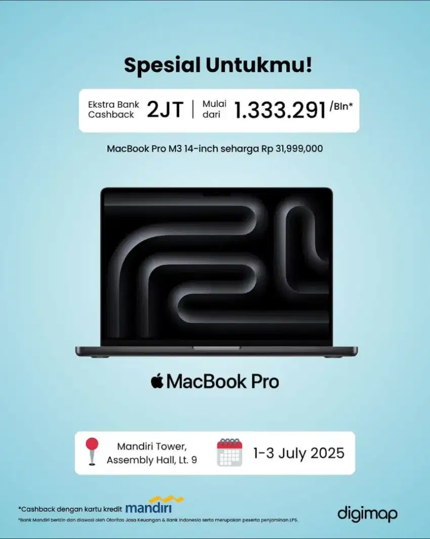 Macbook pro M3 14 INC