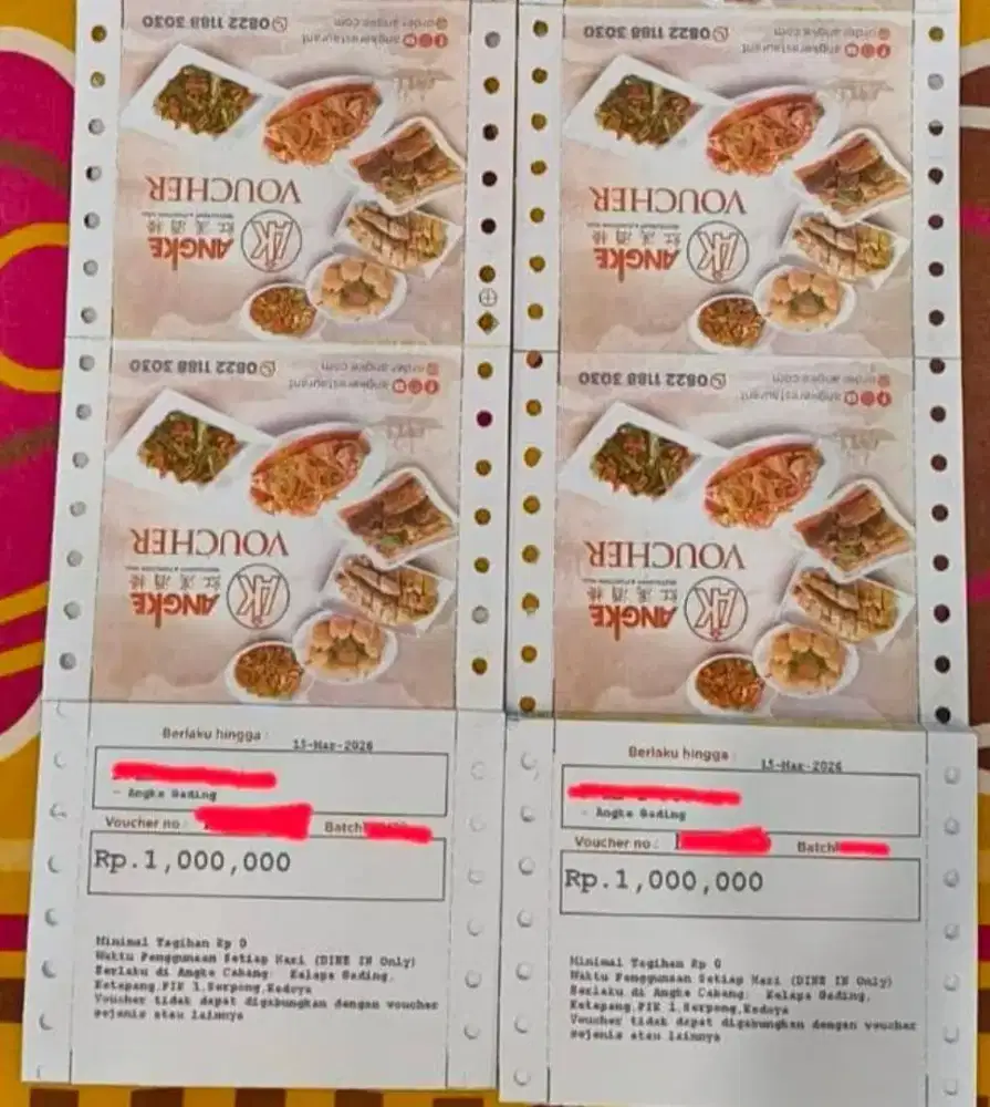 Voucher makan Angke resto