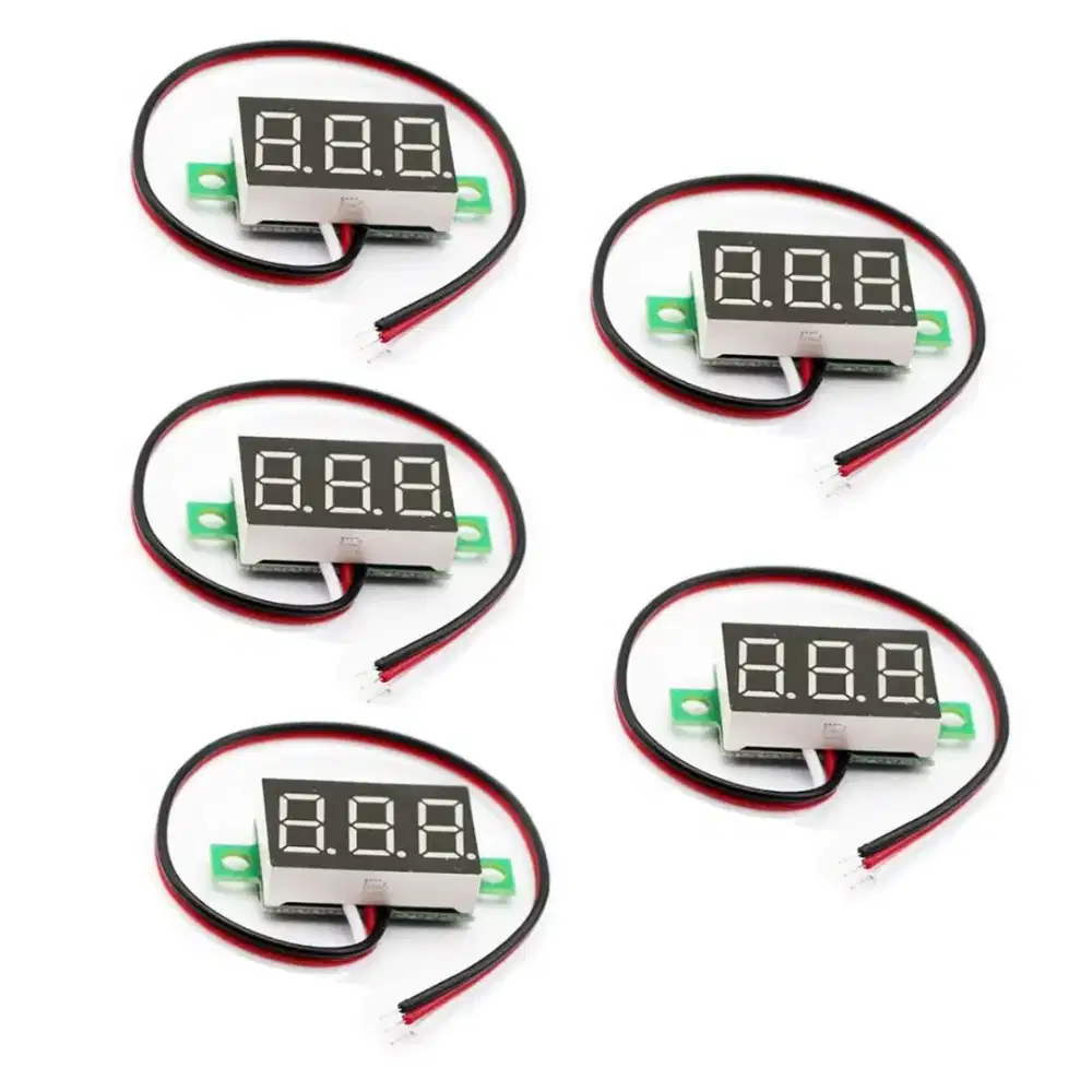 voltmeter dc kecil 12v [Mlati]