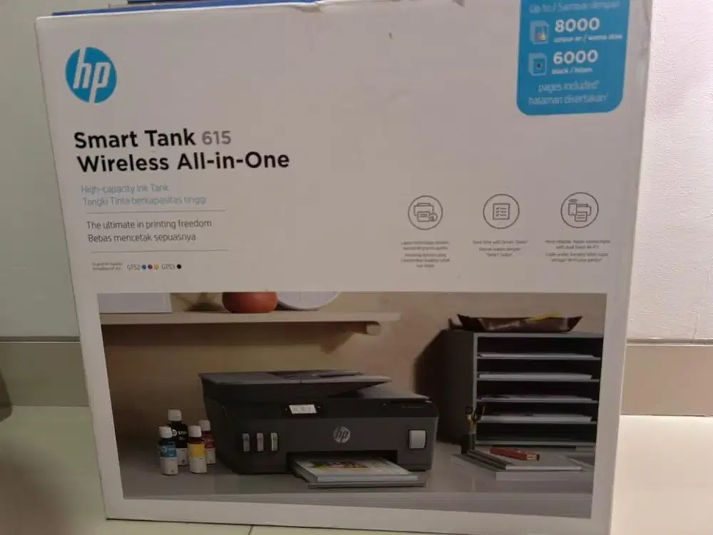 Printer Hp Smart Tank 615 wireless NEW