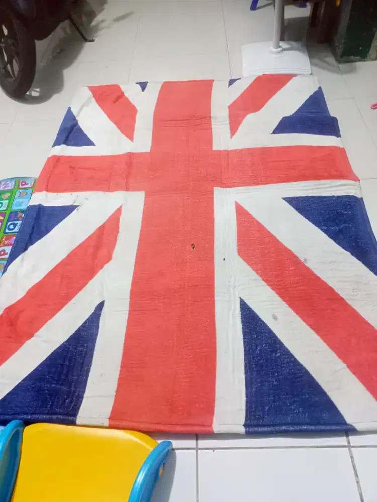 Karpet bulu bendera inggris