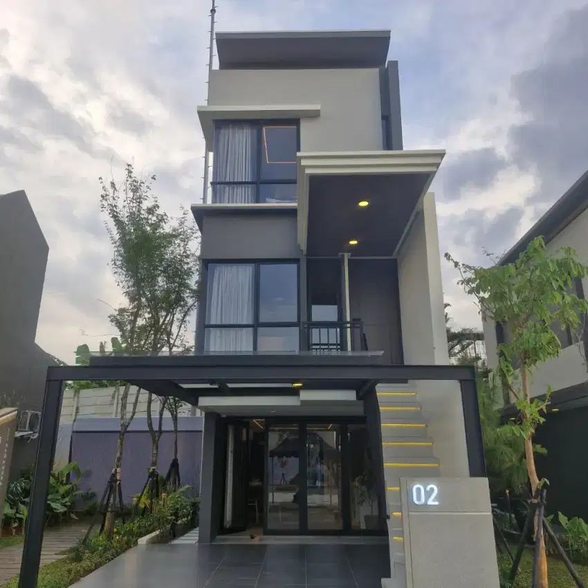 Rumah 3lantai 3kamar Free PPN & Free Biaya Akad KPR Di Gading Serpong