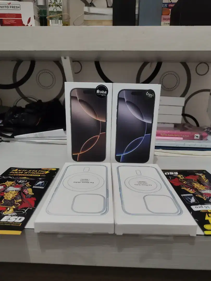 IPHONE 16 PRO 256 GB RESMI IBOX BARU SEGEL BNIB