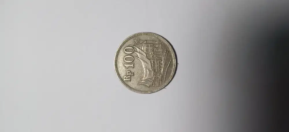 Dijual Uang Logam Tebal 100,-