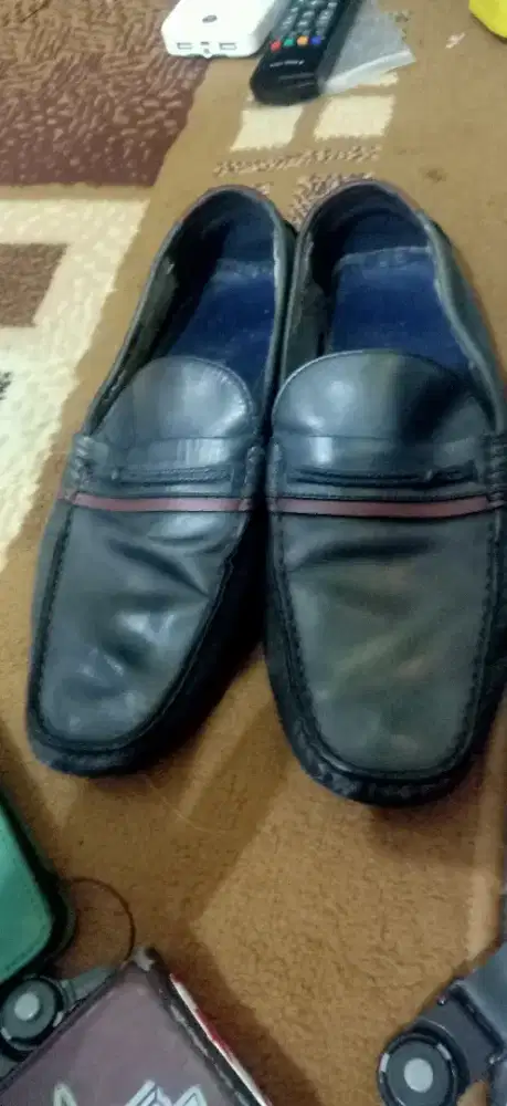 Sepatu kulit slip on pedro original
