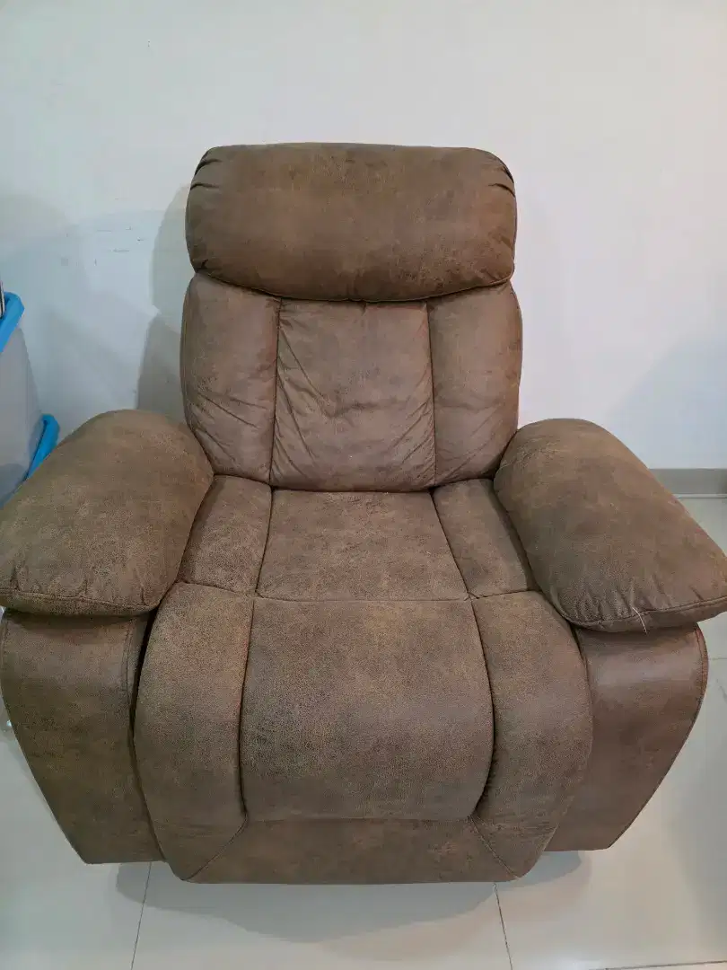 Sofa Reclining Rocking Fabric 1 sear