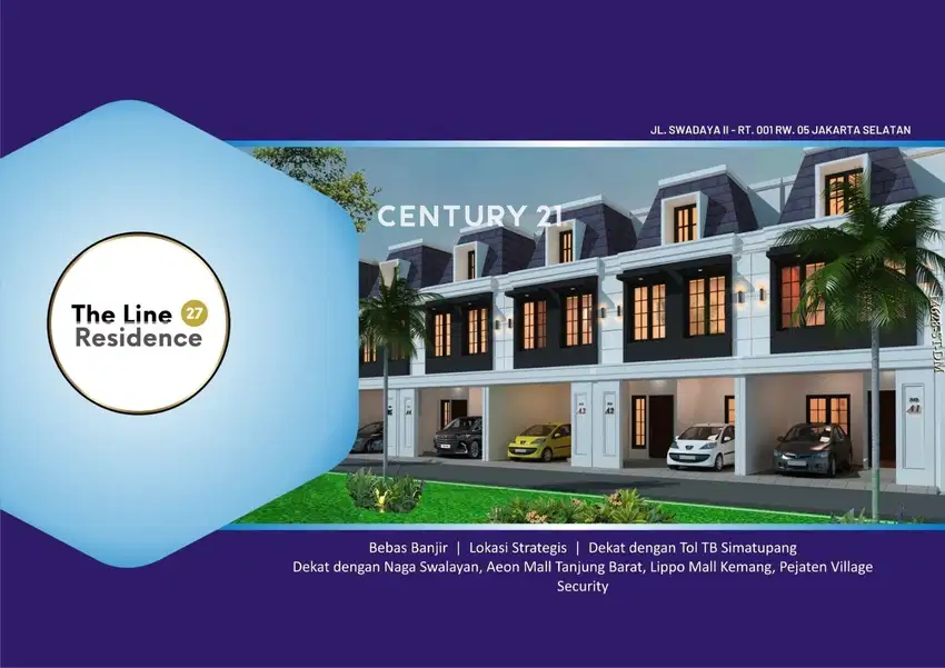 Rumah Brand New Di Cluster THE LINE 27 RESIDENCE