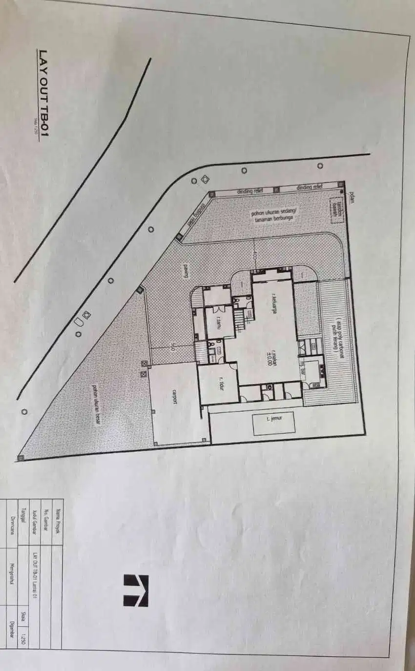 Rumah Hitung Tanah Villa Bukit Mas