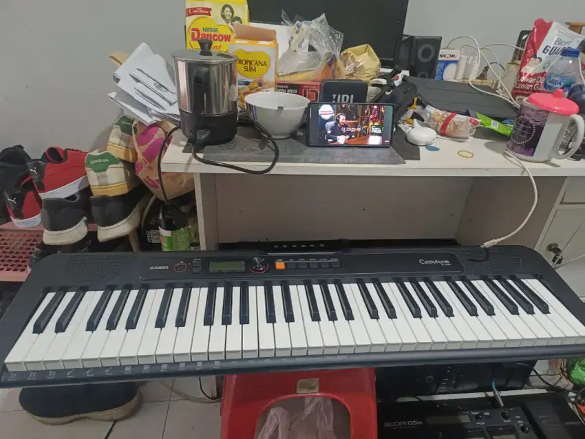 Casio CTS 200 Like New Bisa Flashdisk Bluetooth