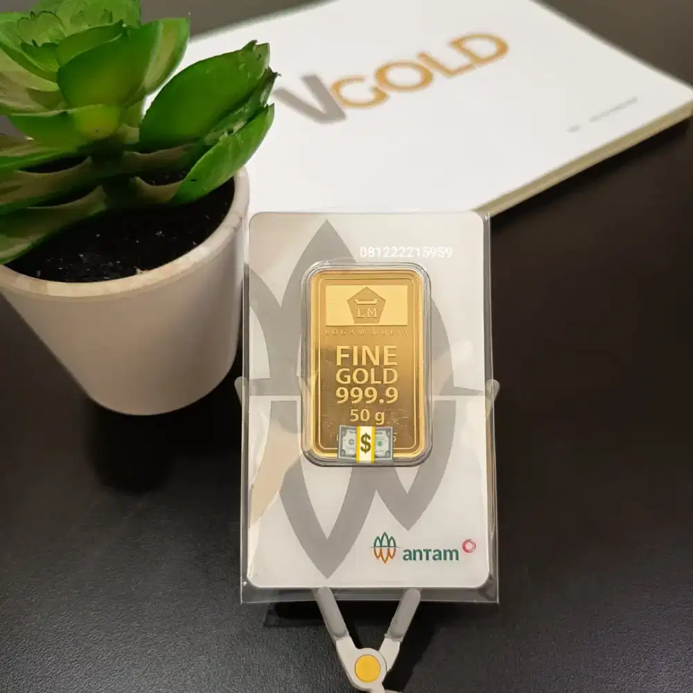 Emas Antam 50 gram Certieye