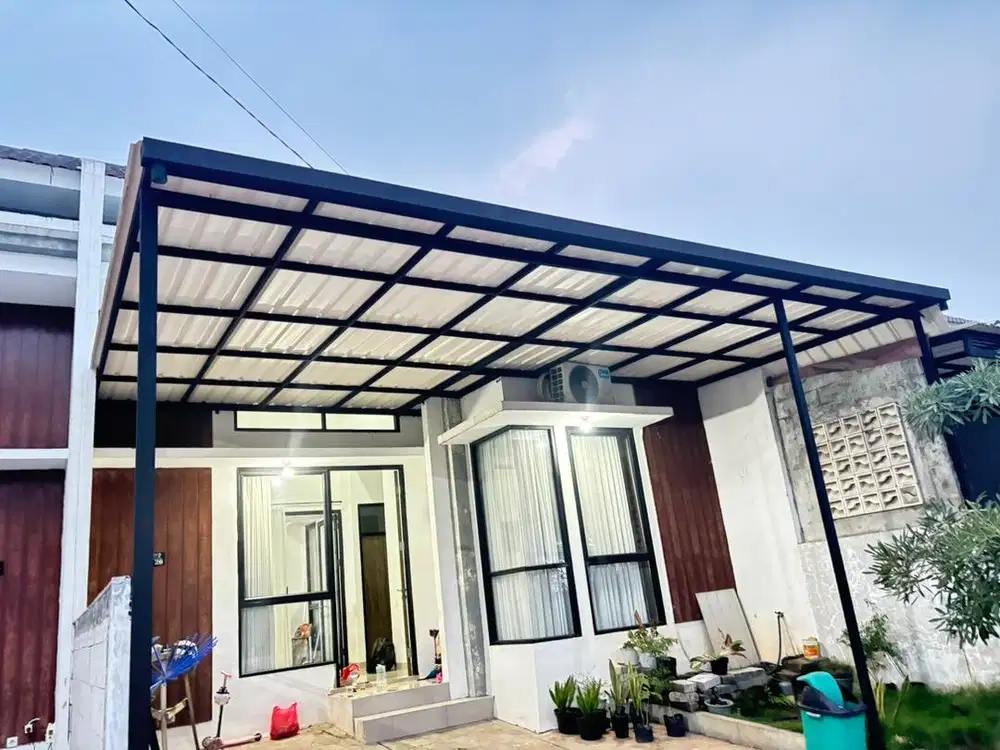 Kanopi alderon single layer, kanopi mewah dan adem