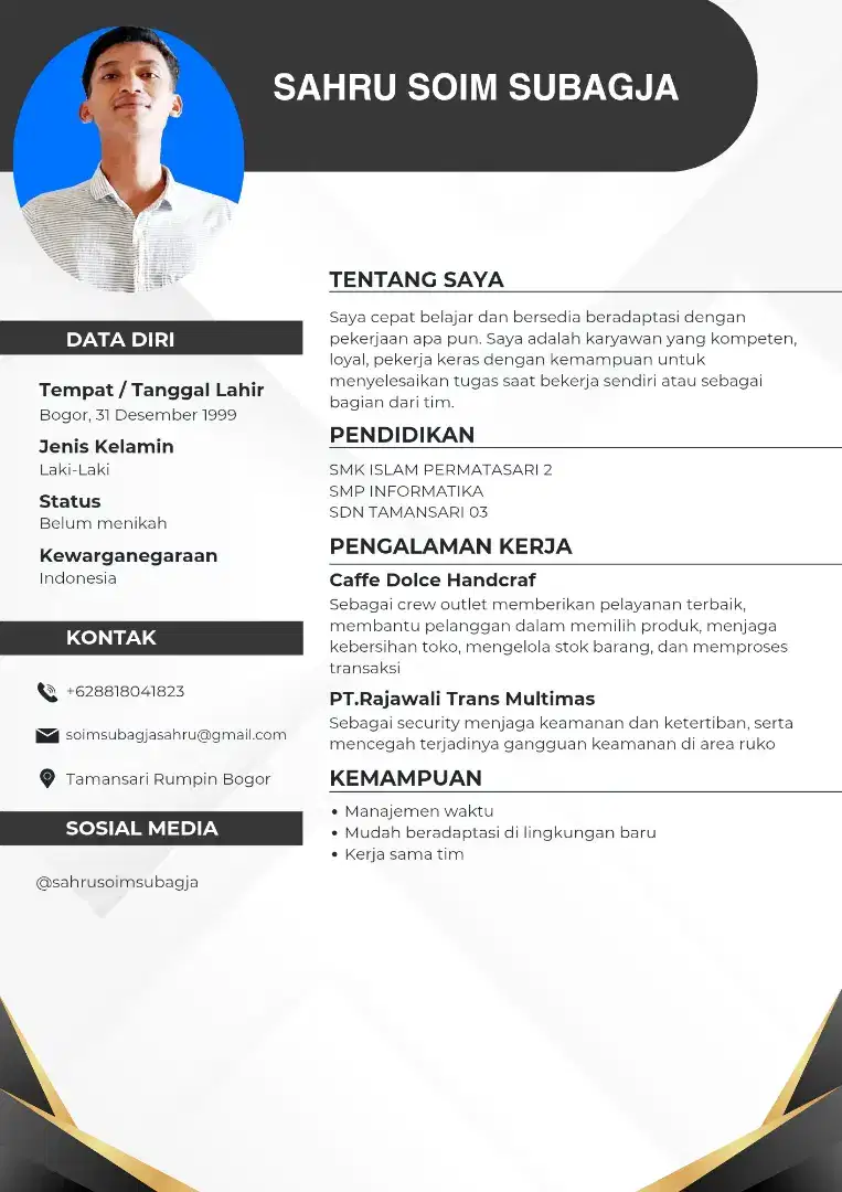 Info lowongan pekerjaan