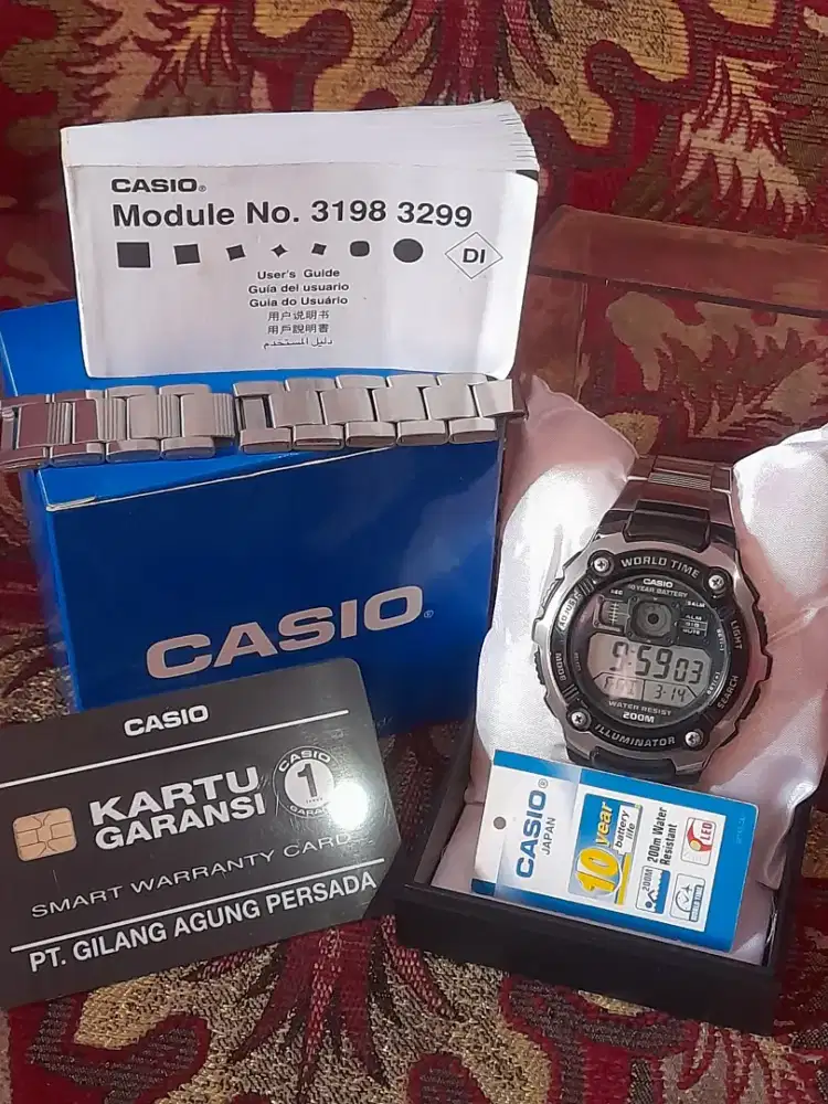 Jam Tangan Casio Original Untuk Diving / Menyelam