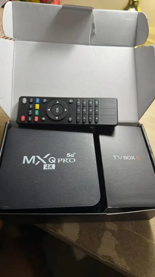 ANDROID SET TOP BOX FULLSET ( siap pakai )