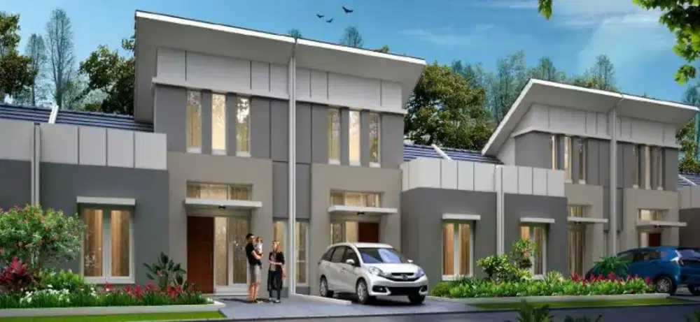 Jual rugi rumah cluster harga dibawah developer