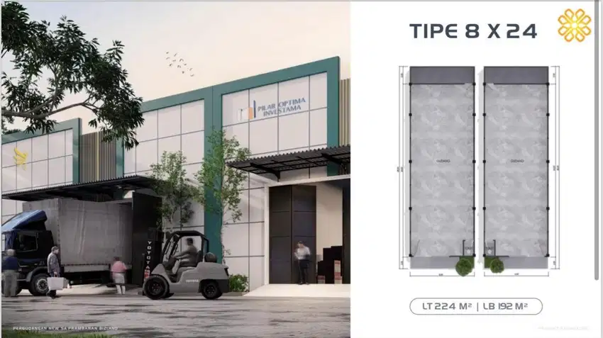 Prambanan bizland komplek gudang lebar 8  200m dr ezit tol.ceeme