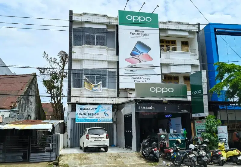 Disewakan Ruko 3lt dijl Cendrawasih, Mattoa gin Makassar (fl)