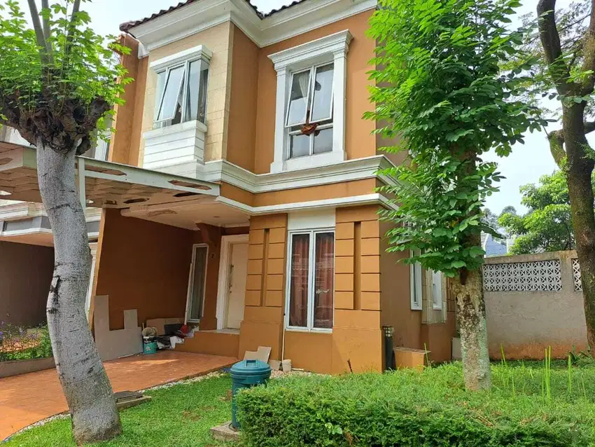 Dijual rumah 2 lantai Cluster Karelia Paramount Serpong bisa KPR