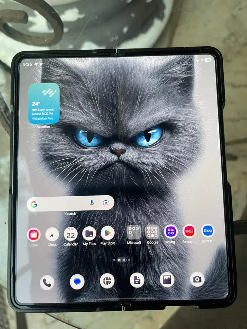 Jual samsung z fold 4 lengkap resmi nego