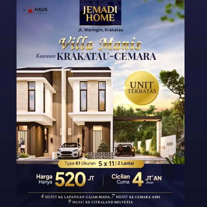 Rumah Mewah Murah Jemadi Home
