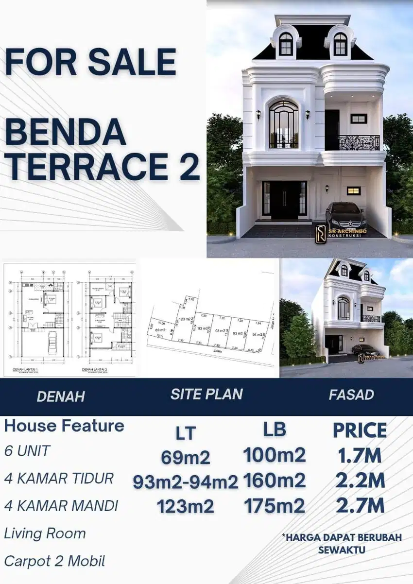 Rumah Dijual di Jakarta Selatan lokasi strategis, Harga menarik