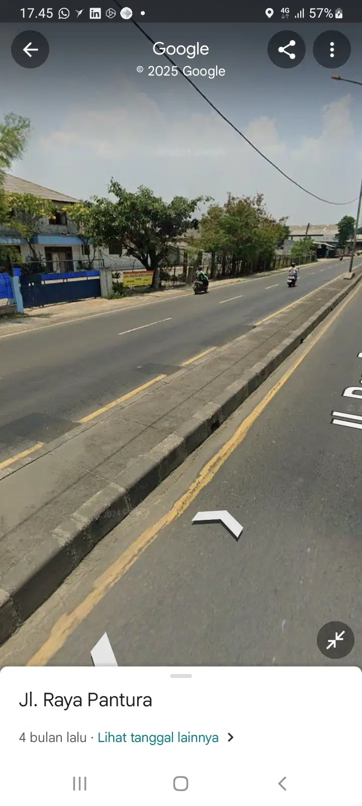Murah dijual tanah pinggir jalan raya pantura cikarang utara