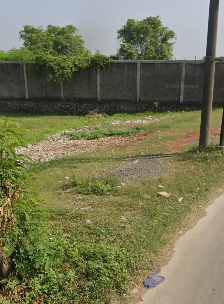 Jual tanah pinggir jl raya tegal tangkil serang cibarusah