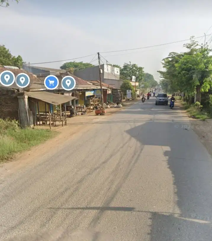 Jual tanah pinggir jalan raya serang cibarusah