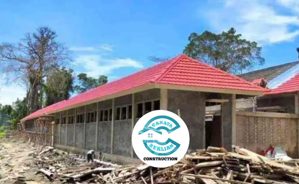 renovasi atap sekolahan,tempat ibadah,toko,dll baja ringan trpsng murh