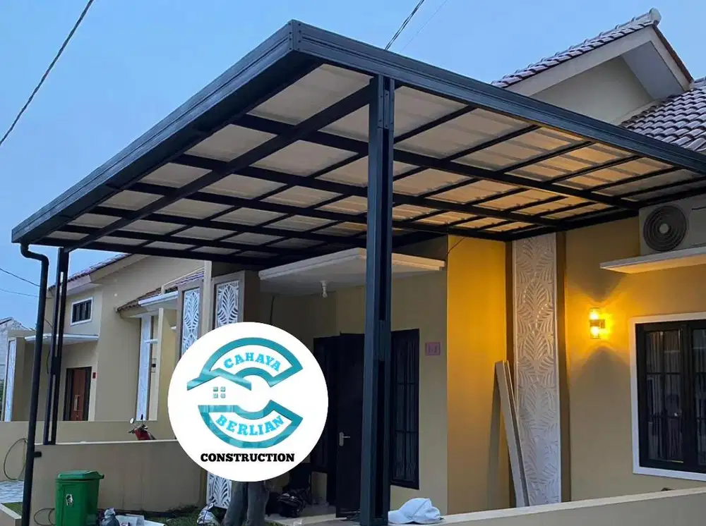 baja ringan kanopi terpasang murah